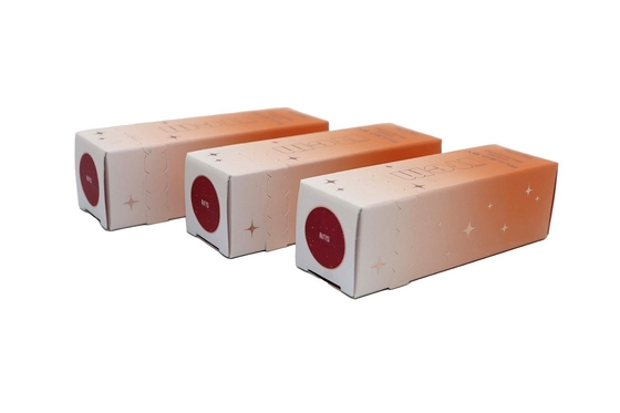 Mylar Paper Lipstick Box , Beauty / Cosmetics Lipstick Paper Box