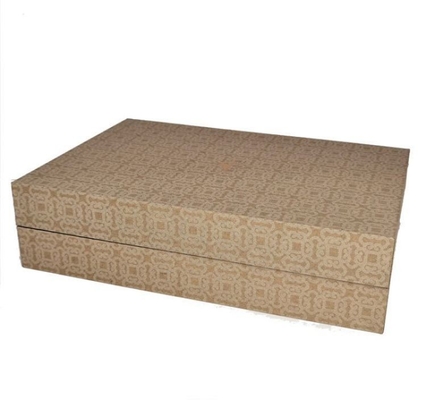 Emboss Effect Wooden Case Boxes with PMS Printing Logo for Luxury