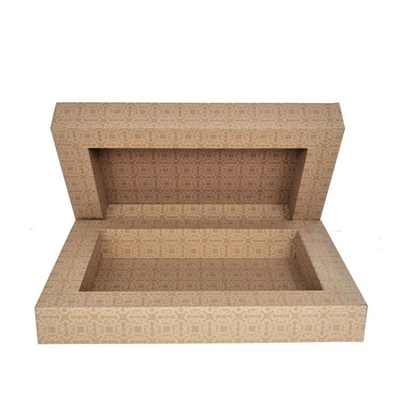 Emboss Effect Wooden Case Boxes with PMS Printing Logo for Luxury