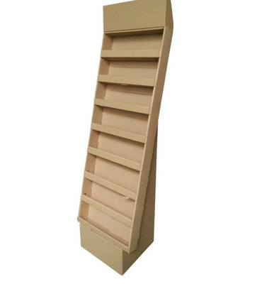 FSC Recycable , kraft Corrugated PDQ Display Boxes Eco Friendly