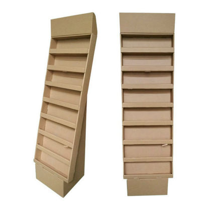 FSC Recycable , kraft Corrugated PDQ Display Boxes Eco Friendly