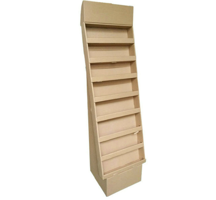 FSC Recycable , kraft Corrugated PDQ Display Boxes Eco Friendly