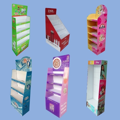 Süpermarket Ekran Kağıt Kutusu Oluklu 350g sanat kağıdı Malzemesi
